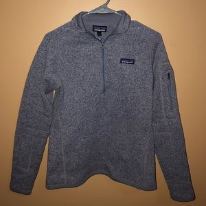 Women’s Patagonia better sweater quarter zip